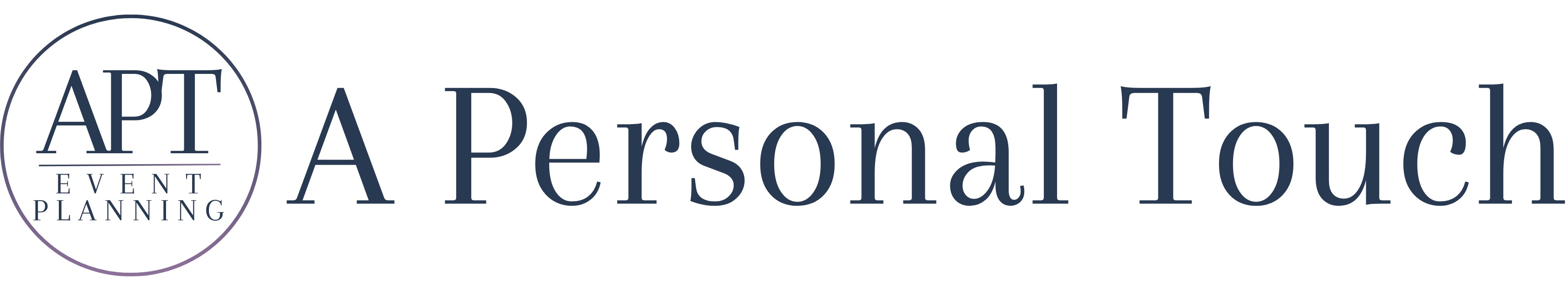 A Personal Touch Event Planning